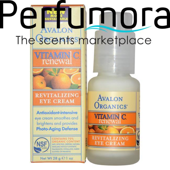 Organics Vitamin C Revitalizing Eye Cream by Avalon for Unisex - 1 oz Cream