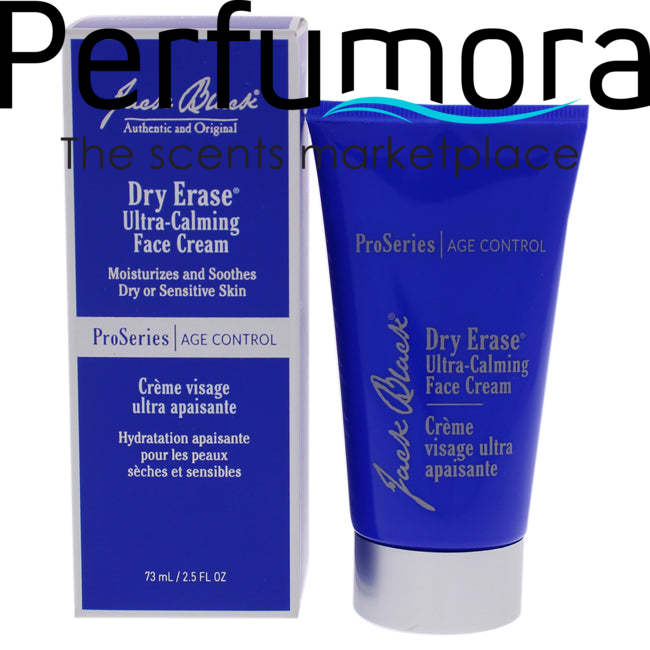 Dry Erase Ultra-Calming Face Cream by Jack Black for Men - 2.5 oz Cream