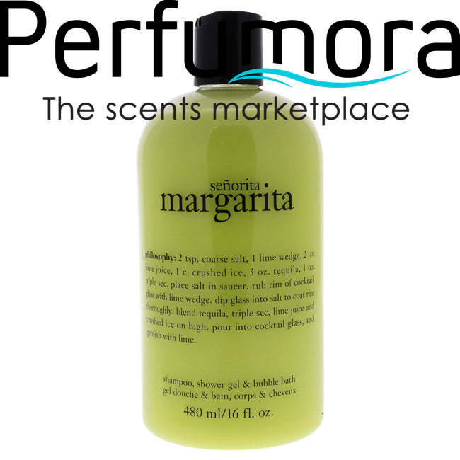 Senorita Margarita by Philosophy for Unisex - 16 oz Shampoo, Shower Gel and Bubble Bath