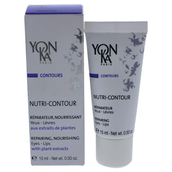 Nutri-Contour Repairing Eyes and Lips Creme by Yonka for Unisex - 0.5 oz Creme