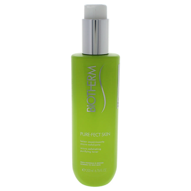 Pure-Fect Skin Micro-Exfoliating Purifying Toner - Normal to Oily Skin by Biotherm for Unisex - 6.76 oz Toner