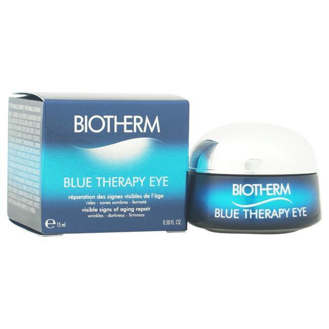 Blue Therapy Eye - Visible Signs of Aging Repair by Biotherm for Unisex - 0.5 oz Cream