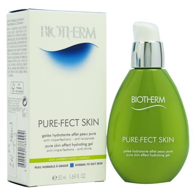 Pure-Fect Skin Pure Skin Effect Hydrating Gel - Normal to Oily Skin by Biotherm for Unisex - 1.69 oz