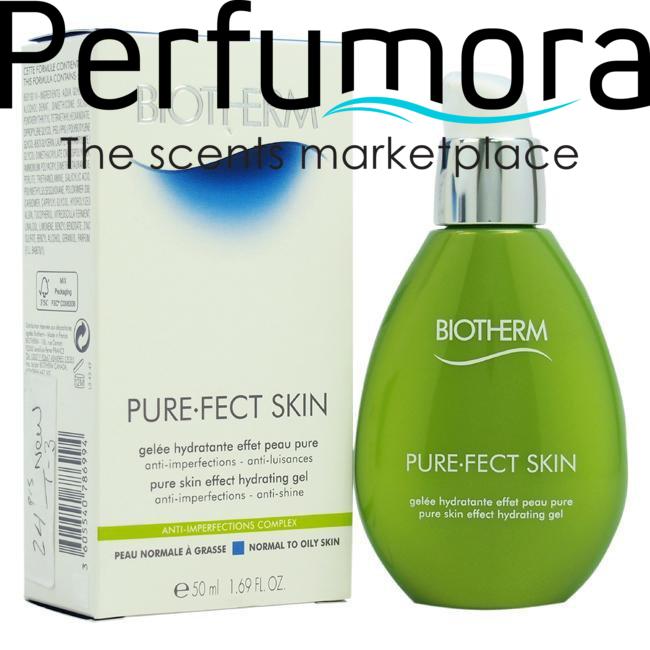 Pure-Fect Skin Pure Skin Effect Hydrating Gel - Normal to Oily Skin by Biotherm for Unisex - 1.69 oz