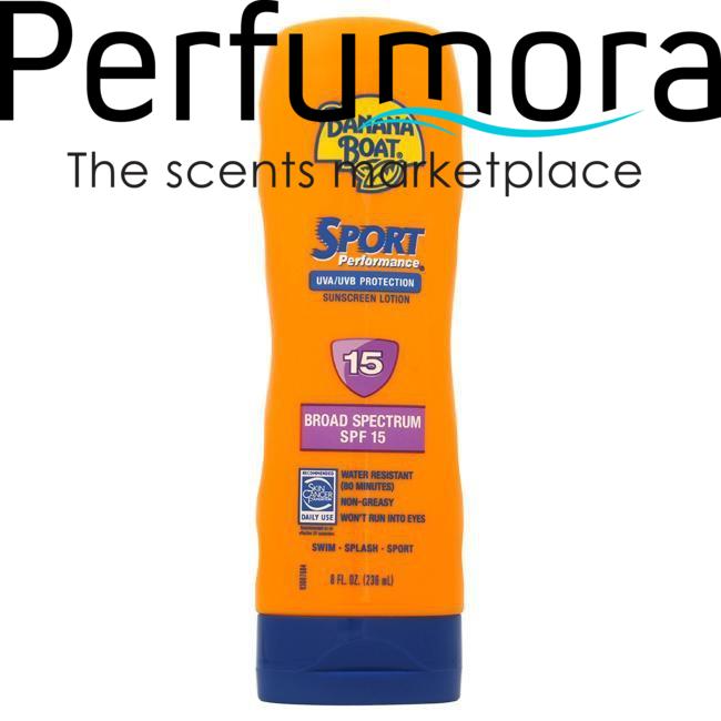 Sport Performance SPF 15 Sunscreens Lotion by Banana Boat for Unisex - 8 oz Sunscreen Lotion