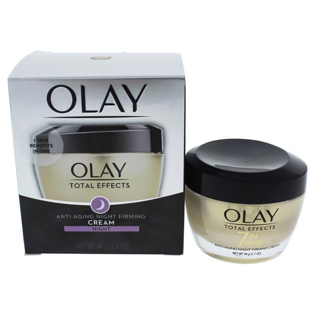 Total Effects Anti-Aging Night Firming Cream by Olay for Unisex - 1.7 oz Treatment