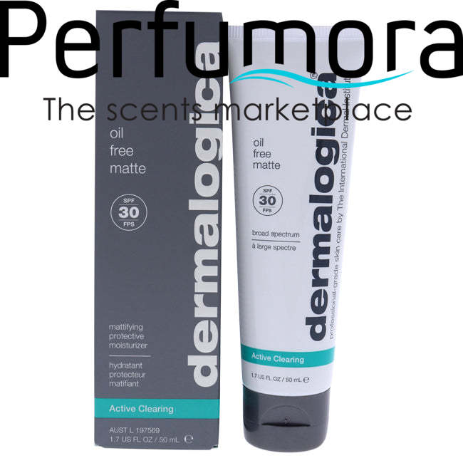 Oil Free Matte SPF 30 by Dermalogica for Unisex - 1.7 oz Lotion