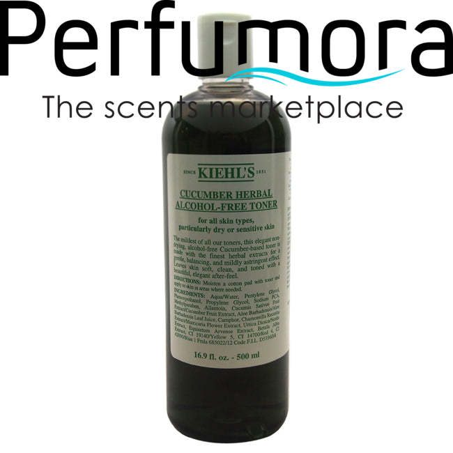 Cucumber Herbal Alcohol-Free Toner For All Skin Types by Kiehls for Unisex - 16.9 oz Toner