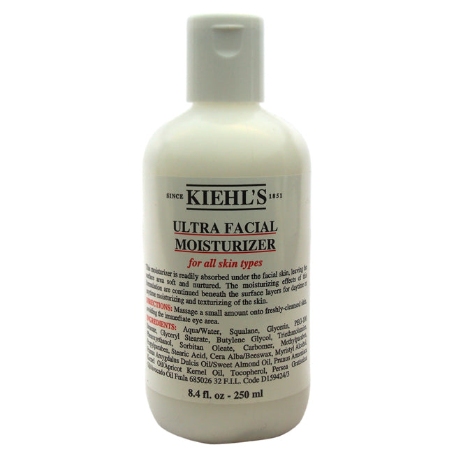 Ultra Facial Moisturizer For All Skin Types by Kiehls for Unisex - 8.4 oz Moisturizer