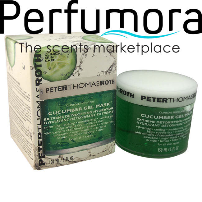 Cucumber Gel Mask Extreme Detoxifying Hydrator by Peter Thomas Roth for Unisex - 5 oz Mask