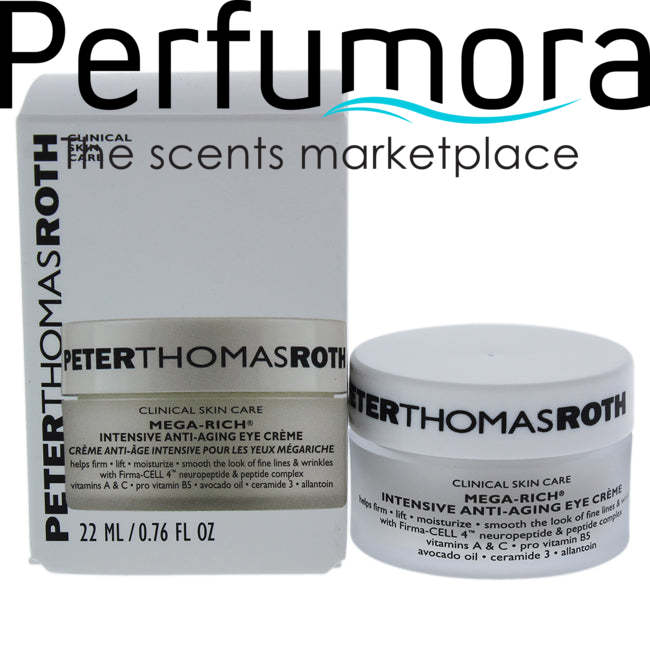 Mega Rich Intensive Anti-Aging Cellular Eye Creme by Peter Thomas Roth for Unisex - 0.76 oz Eye Cream