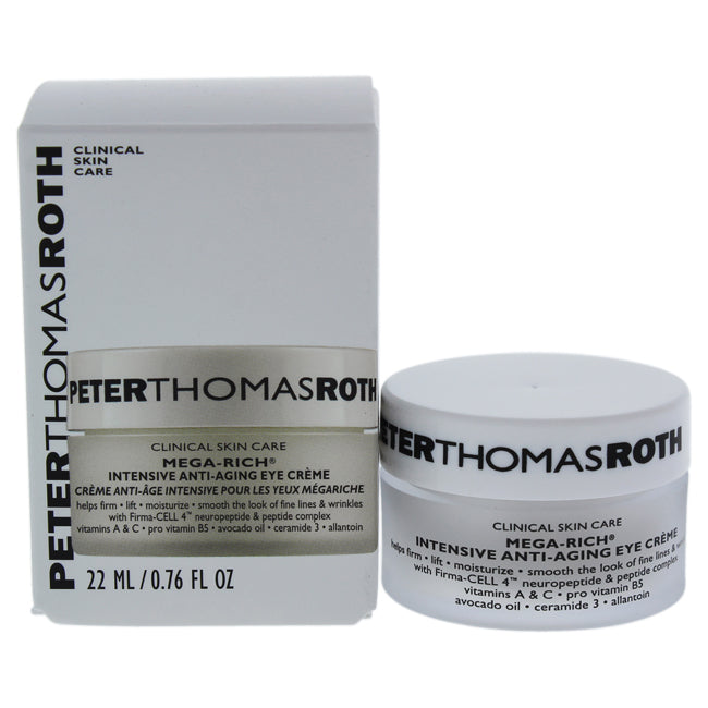 Mega Rich Intensive Anti-Aging Cellular Eye Creme by Peter Thomas Roth for Unisex - 0.76 oz Eye Cream