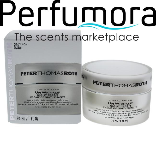 Un-Wrinkle Night Creme by Peter Thomas Roth for Unisex - 1 oz Cream