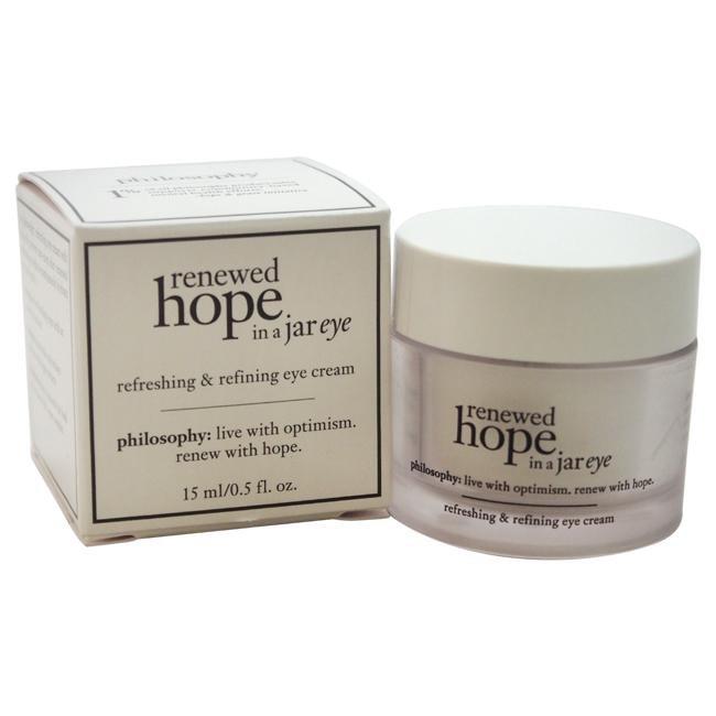 Renewed Hope in a Jar Eye by Philosophy for Unisex - 0.5 oz Eye Cream