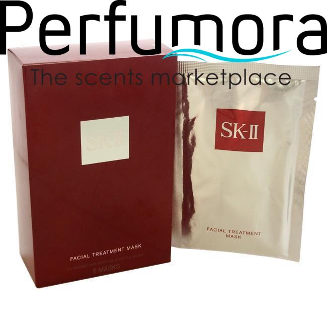 Facial Treatment Mask by SK-II for Unisex - 6 Pcs Treatment