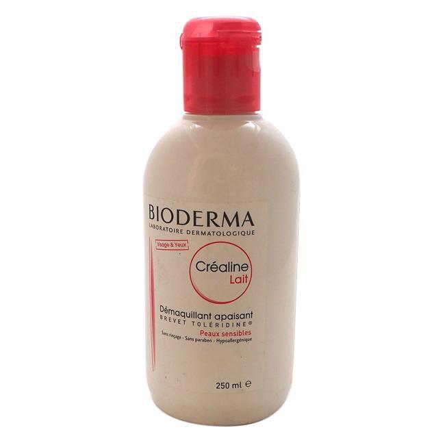 Crealine Lait Demaquillant Apaisant by Bioderma for Unisex - 8.4 oz Cleanser