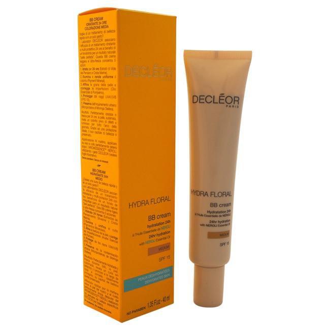 Hydra Floral BB Cream 24hr Hydration SPF 15 - Medium by Decleor for Unisex - 1.35 oz Cream