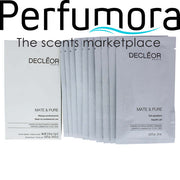 Mate & Pure Mask Vegetal Powder For Combination To Oily Skin by Decleor for Unisex - 10 Pc Kit 5 x 0.8oz Aquatic Gel, 5 x 0.16oz Vegetal Powder