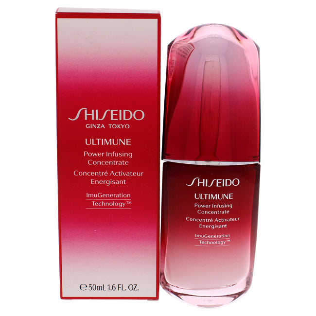 Ultimune Power Infusing Concentrate by Shiseido for Unisex - 1.6 oz Concentrate