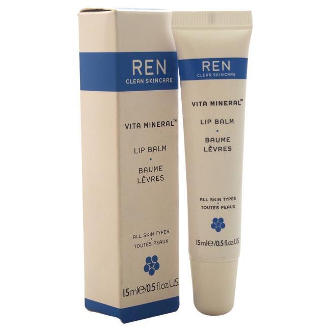 Vita Mineral Lip Balm by REN for Unisex - 0.5 oz Lip Balm