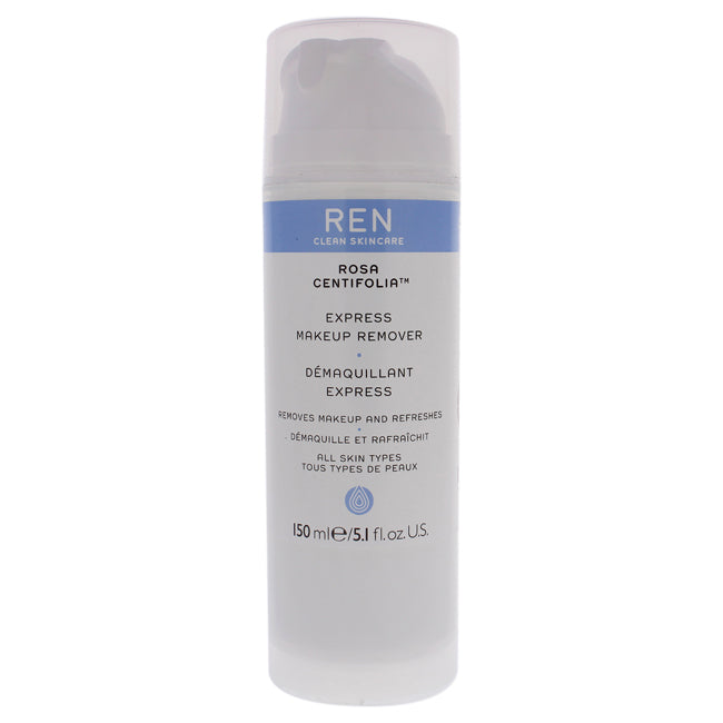 Rosa Centifolia Express Make-Up Remover by REN for Unisex - 5 oz Makeup Remover