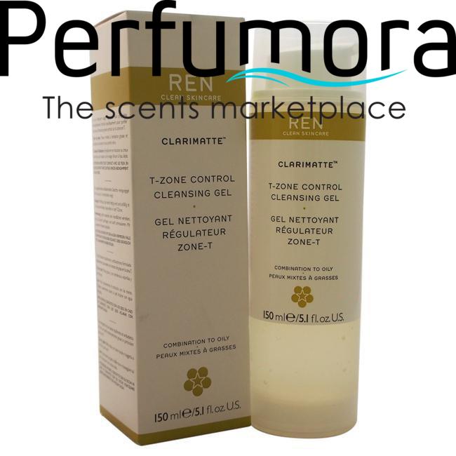 Clarimatte T-Zone Control Cleansing Gel - Combination To Oily Skin by REN for Unisex - 5.1 oz Gel