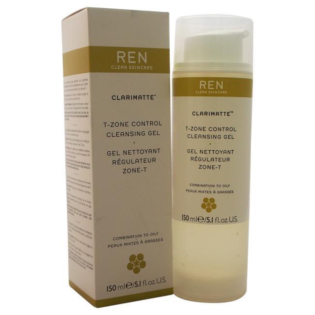 Clarimatte T-Zone Control Cleansing Gel - Combination To Oily Skin by REN for Unisex - 5.1 oz Gel