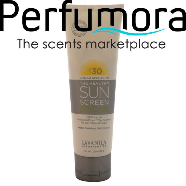 The Healthy Sunscreen Sport Luxe Face and Body Cream SPF 30 by Lavanila for Unisex - 2.5 oz Cream