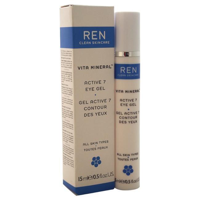 Vita Mineral Active 7 Eye Gel by REN for Unisex - 0.5 oz Eye Gel