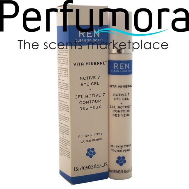 Vita Mineral Active 7 Eye Gel by REN for Unisex - 0.5 oz Eye Gel