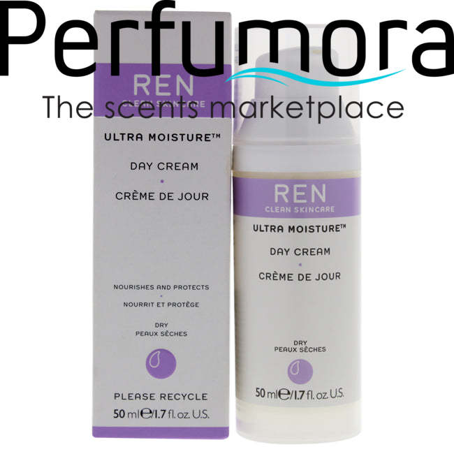 Ultra Moisture Day Cream by REN for Unisex - 1.7 oz Cream