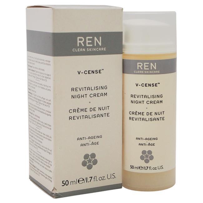 V-Cense Revitalising Night Cream by REN for Unisex - 1.7 oz Cream