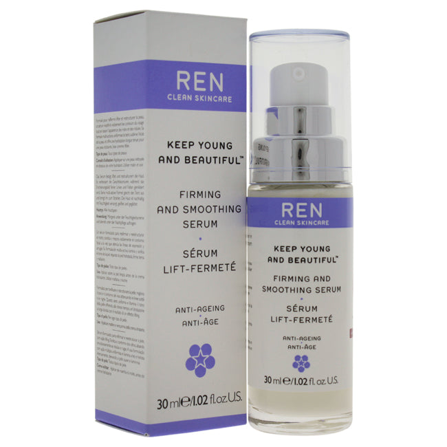 Keep Young and Beautiful Instant Firming Beauty Shot by REN for Unisex - 1 oz Gel & Serum