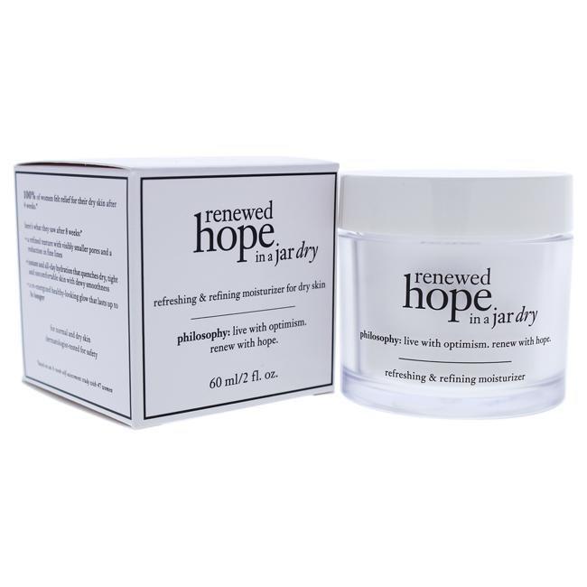 Renewed Hope In a Jar Dry Refreshing and Refining Moisturizer For Dry Skin by Philosophy for Unisex -