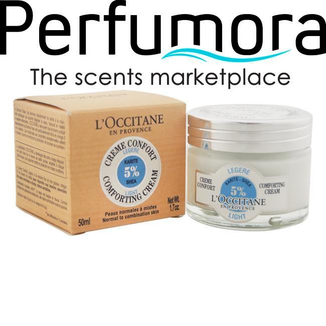 Shea Butter Light Comforting Cream by LOccitane for Unisex - 1.7 oz Cream