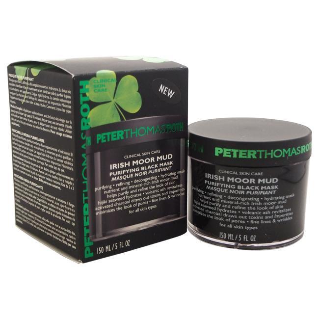 Irish Moor Mud Purifying Black Mask - All Skin Types by Peter Thomas Roth for Unisex - 5 oz Mask