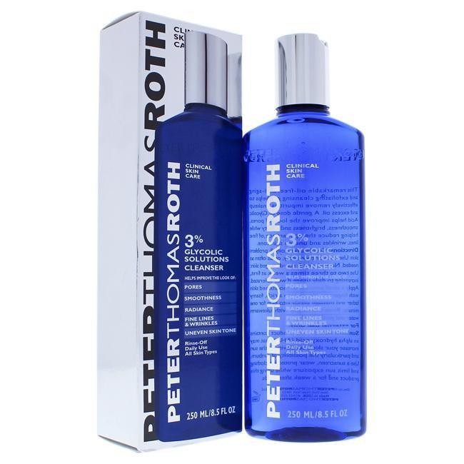 Glycolic 3 Percent Solutions Cleanser by Peter Thomas Roth for Unisex - 8.5 oz Cleanser
