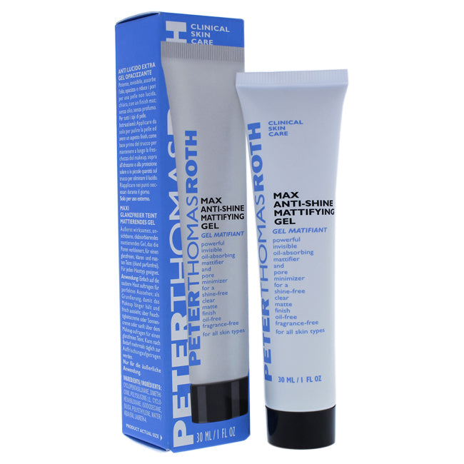 Max Anti-Shine Mattifying Gel by Peter Thomas Roth for Unisex - 1 oz Gel