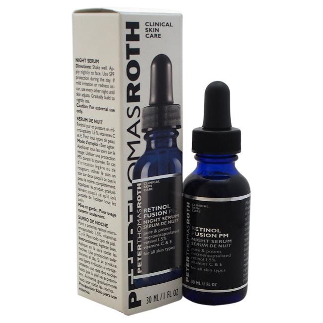 Retinol Fusion PM Night Serum by Peter Thomas Roth for Unisex - 1 oz Serum