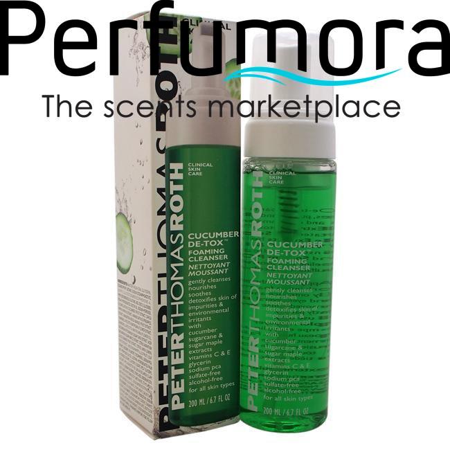 Cucumber De-Tox Foaming Cleanser by Peter Thomas Roth for Unisex - 6.7 oz Cleanser