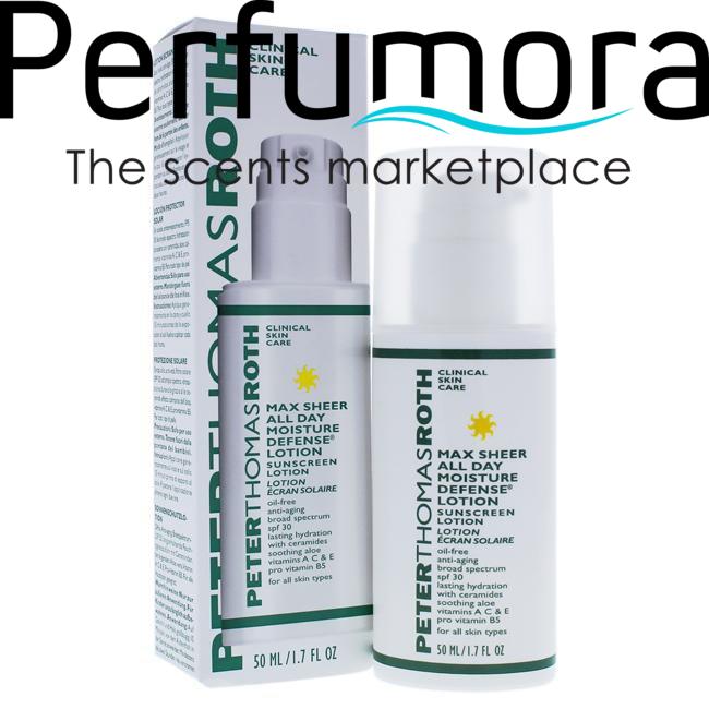 Max Sheer All Day Moisture Defense Lotion SPF 30 by Peter Thomas Roth for Unisex - 1.7 oz Sunscreen