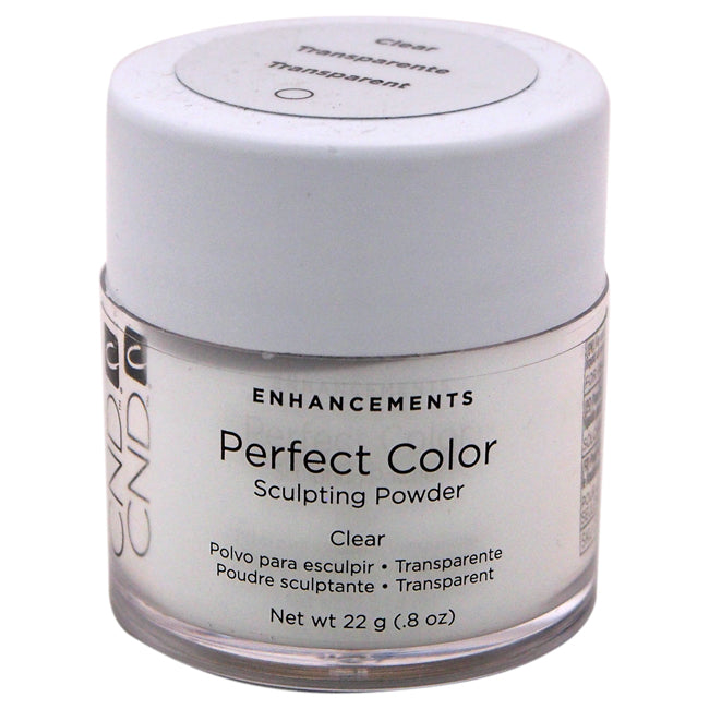 Perfect Color Sculpting Powder - Clear by CND for Unisex - 0.8 oz Nail Care