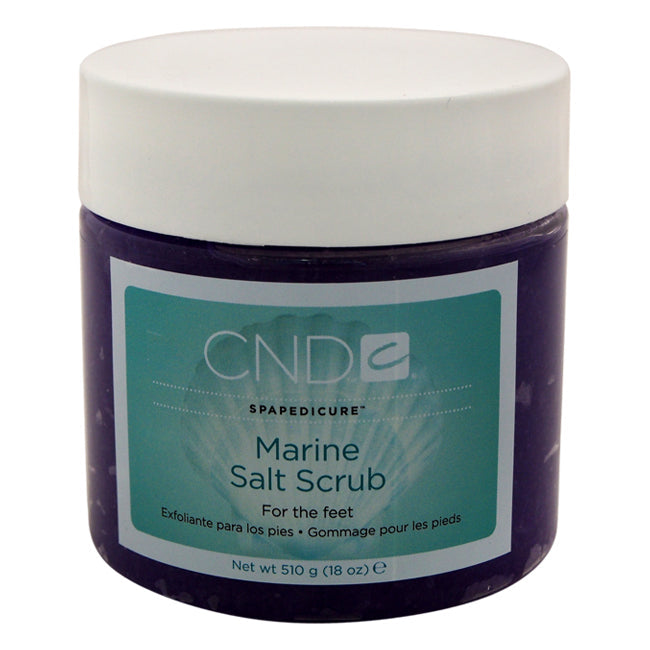 Spapedicure Marine Salt Scrub by CND for Unisex - 18 oz Scrub