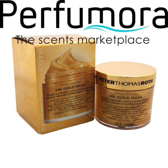 24K Gold Mask Pure Luxury Lift and Firm Mask by Peter Thomas Roth for Unisex - 5 oz Mask