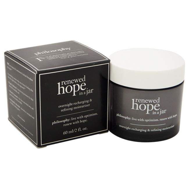 Renewed Hope In A Jar Overnight Recharging and Refining Moisturizer by Philosophy for Unisex - 2 oz M