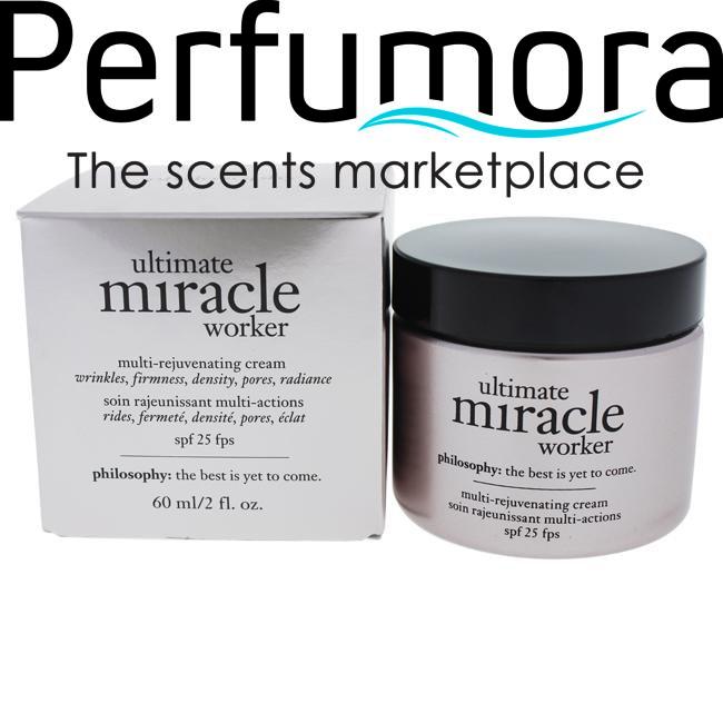 Ultimate Miracle Worker Multi-Rejuvenating Cream SPF 25 by Philosophy for Unisex - 2 oz Cream