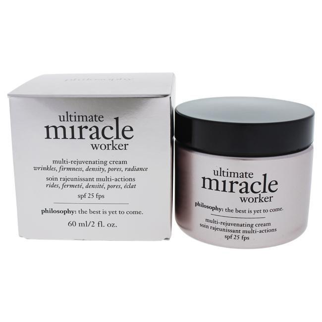 Ultimate Miracle Worker Multi-Rejuvenating Cream SPF 25 by Philosophy for Unisex - 2 oz Cream