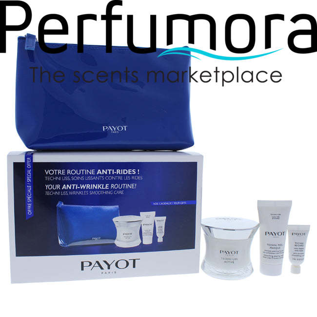 Techni Liss Anti-Wrinkle Set by Payot for Unisex - 4 Pc Set