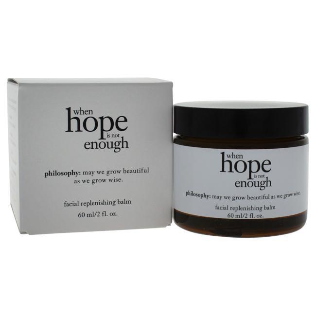 When Hope is Not Enough Facial Replenishing Balm by Philosophy for Unisex - 2 oz Balm