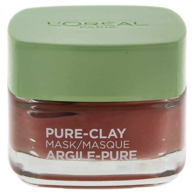 Pure-Clay Exfoliate and Refine Pores Mask by LOreal Paris for Unisex - 1.7 oz Mask